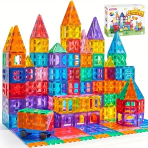 110/66/50 PCS Magnetic Building Tile 3D
