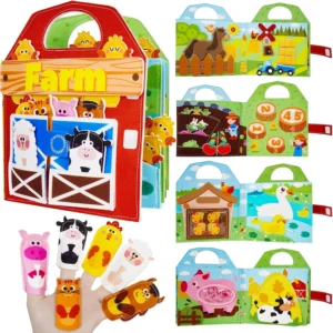 Busy Book for Toddlers, Montessori Toys
