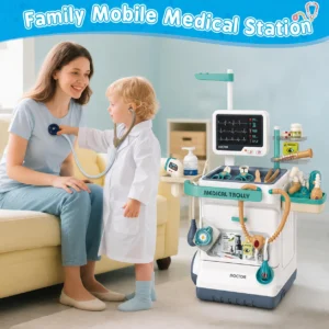 Luxury kids doctor playset