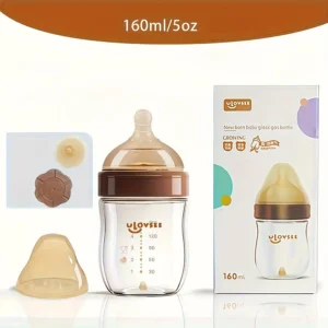 4oz,8oz High Borosilicate Glass Baby Bottles