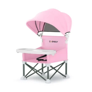 Baby feeding chair, foldable children's table and chair