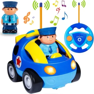 Remote Control Car for Toddlers with Sound and Light